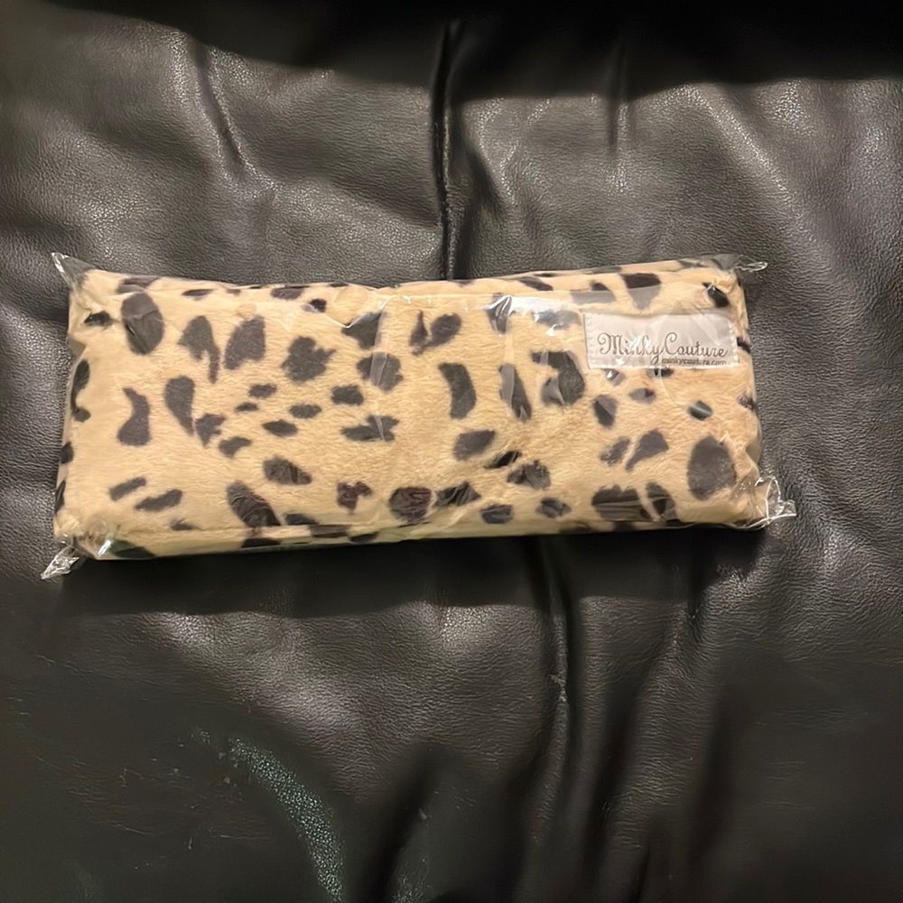 Minky couture scarf